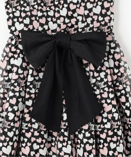 mezzo piano / メゾピアノ ミニ丈・ひざ丈ワンピース | 【Premium line】ハートロゴレース　ワンピース | 詳細8