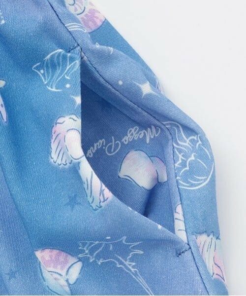 mezzo piano / メゾピアノ ミニ丈・ひざ丈ワンピース | シェル柄　カットワンピース　ネックレスつき | 詳細7