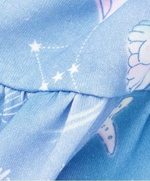 mezzo piano / メゾピアノ ミニ丈・ひざ丈ワンピース | シェル柄　カットワンピース　ネックレスつき | 詳細9