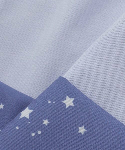 mezzo piano / メゾピアノ ミニ丈・ひざ丈ワンピース | 星柄・ギンガム　キャミワンピース＆Tシャツセット | 詳細15