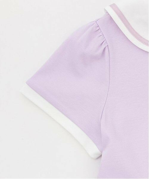 mezzo piano / メゾピアノ ミニ丈・ひざ丈ワンピース | 【バレエ】前開きセーラー半袖ワンピース | 詳細4