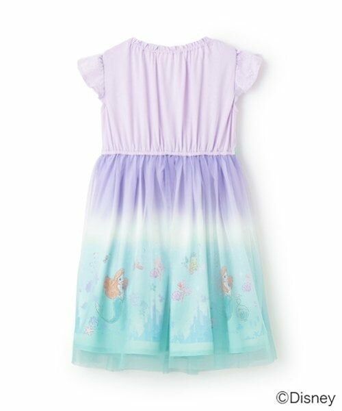 mezzo piano / メゾピアノ ミニ丈・ひざ丈ワンピース | 【Disneyアリエル】なりきりワンピース | 詳細1