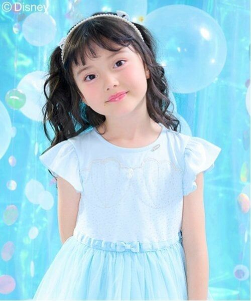 mezzo piano / メゾピアノ ミニ丈・ひざ丈ワンピース | 【Disneyアリエル】なりきりワンピース | 詳細17