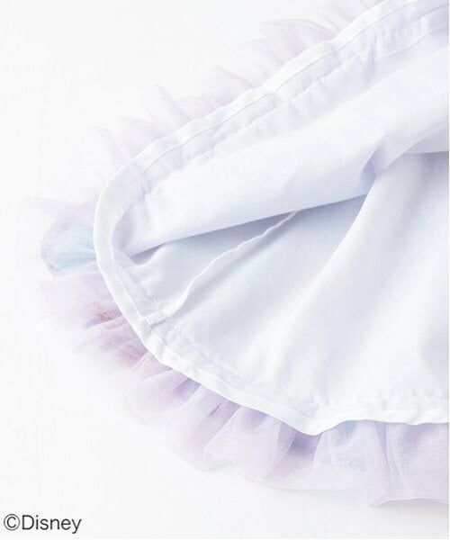 mezzo piano / メゾピアノ ミニ丈・ひざ丈ワンピース | 【Disneyアリエル】総柄ワンピース | 詳細8