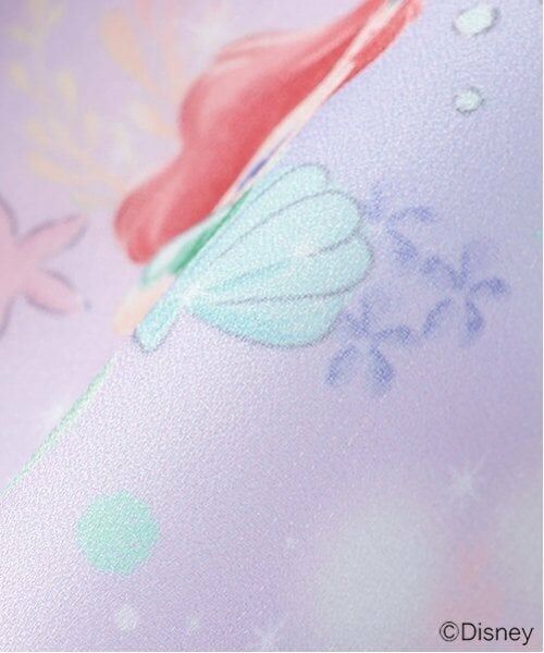 mezzo piano / メゾピアノ ミニ丈・ひざ丈ワンピース | 【Disneyアリエル】総柄ワンピース | 詳細9