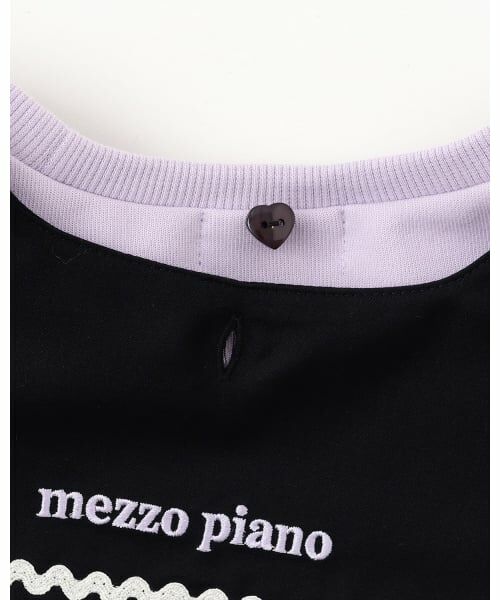 mezzo piano / メゾピアノ ミニ丈・ひざ丈ワンピース | 【マイメロディ/クロミ】裾プリーツ　2wayセーラーワンピース | 詳細14