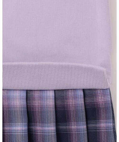 mezzo piano / メゾピアノ ミニ丈・ひざ丈ワンピース | 【マイメロディ/クロミ】裾プリーツ　2wayセーラーワンピース | 詳細6