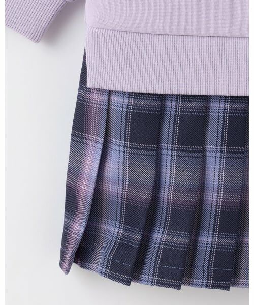 mezzo piano / メゾピアノ ミニ丈・ひざ丈ワンピース | 【マイメロディ/クロミ】裾プリーツ　2wayセーラーワンピース | 詳細9