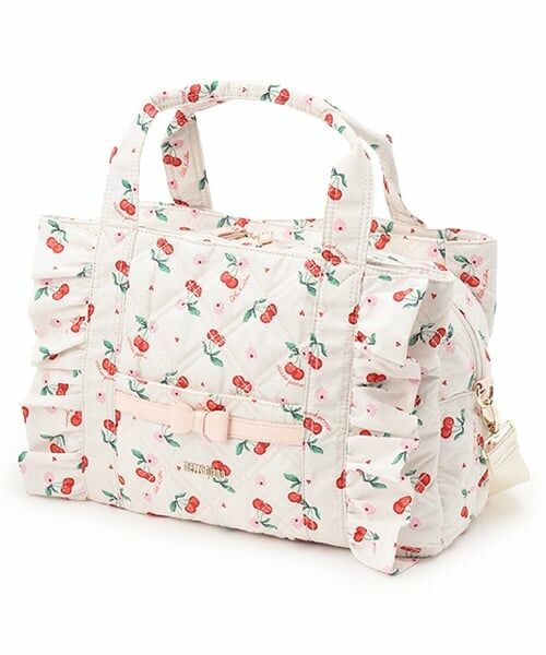 mezzo piano / メゾピアノ ママバッグ・収納ポーチ | 【Cath Kidston】マザーズバッグ ショルダー付（オフ ホワイト）