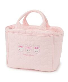 mezzo piano / メゾピアノ ママバッグ・収納ポーチ | 【メゾピアノママ】ウサギアップリケ2wayトートバッグ