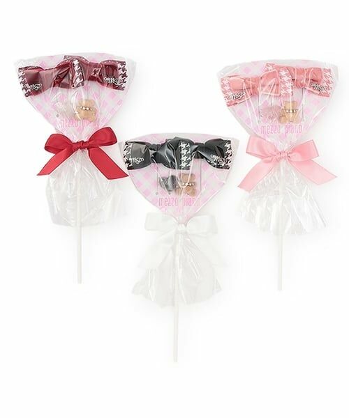 mezzo piano / メゾピアノ ヘアゴム・シュシュ | キャンディラッピング クマ ヘアアクセサリーセット | 詳細1