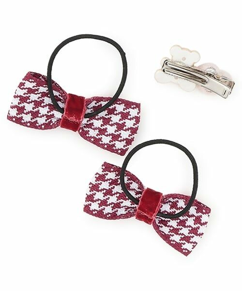 mezzo piano / メゾピアノ ヘアゴム・シュシュ | キャンディラッピング クマ ヘアアクセサリーセット | 詳細2