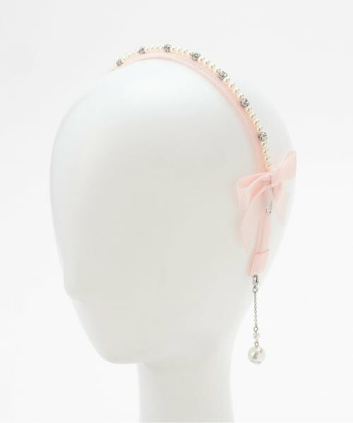 mezzo piano / メゾピアノ カチューシャ・カチューム・その他 | チャームつき　パールカチューシャ | 詳細4