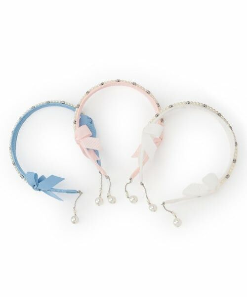 mezzo piano / メゾピアノ カチューシャ・カチューム・その他 | チャームつき　パールカチューシャ | 詳細5