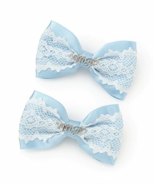 mezzo piano / メゾピアノ ヘアピン | ミニリボン　ヘアクリップ2個セット | 詳細5