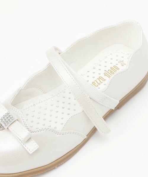 mezzo piano / メゾピアノ パンプス | スカラップリボン　バレエシューズ | 詳細2