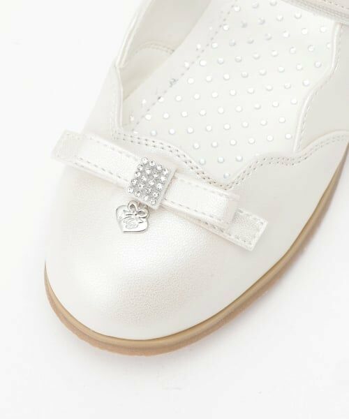 mezzo piano / メゾピアノ パンプス | スカラップリボン　バレエシューズ | 詳細3