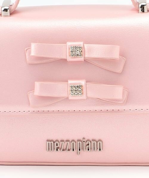 mezzo piano / メゾピアノ ハンドバッグ | ダブルリボン　ハンドバッグ | 詳細3