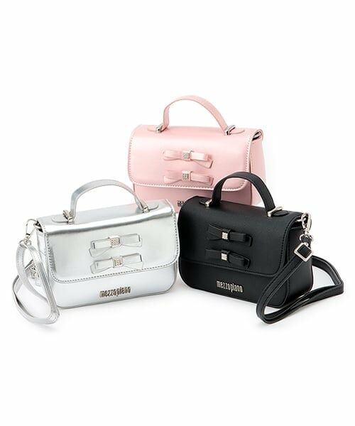 mezzo piano / メゾピアノ ハンドバッグ | ダブルリボン　ハンドバッグ | 詳細7