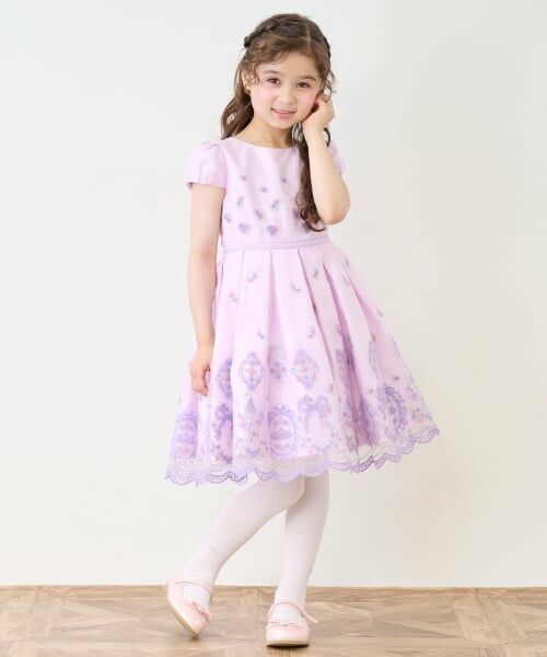 mezzo piano / メゾピアノ ストッキング・タイツ・その他 | ラインストーンつき　タイツ | 詳細6