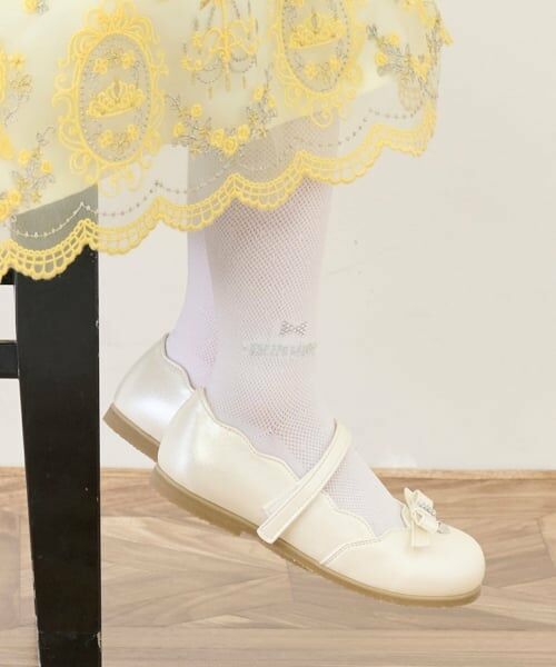 mezzo piano / メゾピアノ ストッキング・タイツ・その他 | ラインストーンつき　タイツ | 詳細8