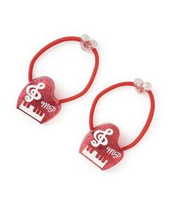 mezzo piano / メゾピアノ ヘアゴム・シュシュ | ピアノ　ヘアポニー2個セット