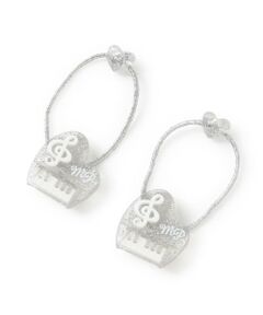 mezzo piano / メゾピアノ ヘアゴム・シュシュ | ピアノ　ヘアポニー2個セット