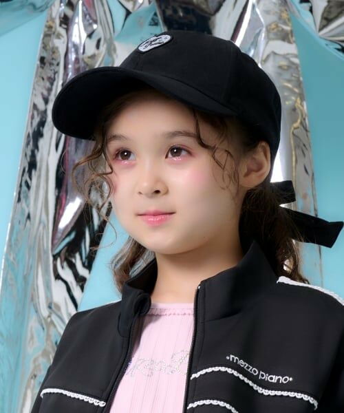 mezzo piano / メゾピアノ キャップ | ハートワッペン　キャップ | 詳細11