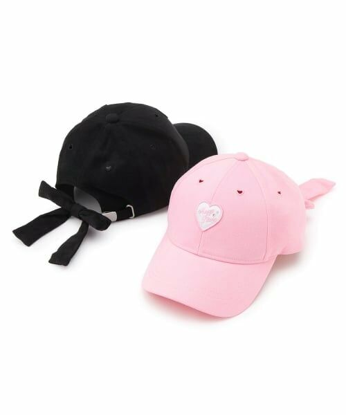 mezzo piano / メゾピアノ キャップ | ハートワッペン　キャップ | 詳細6