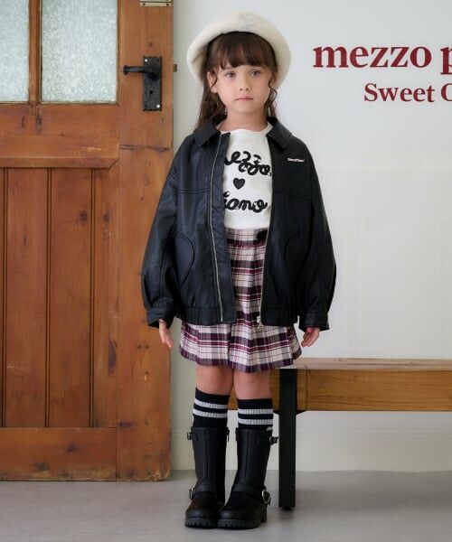 mezzo piano / メゾピアノ ハンチング・キャスケット・ベレー帽 | ワンポイントロゴ刺しゅう　バスクベレー | 詳細13