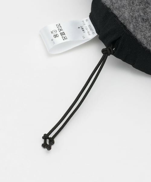 mezzo piano / メゾピアノ ハンチング・キャスケット・ベレー帽 | ワンポイントロゴ刺しゅう　バスクベレー | 詳細3