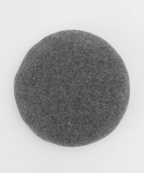 mezzo piano / メゾピアノ ハンチング・キャスケット・ベレー帽 | ワンポイントロゴ刺しゅう　バスクベレー | 詳細4