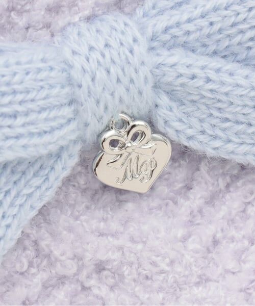 mezzo piano / メゾピアノ マフラー・ショール・スヌード・ストール | リボン　マシュマロニット　マフラー | 詳細2