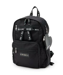 mezzo piano / メゾピアノ リュック・バックパック | 約21L　ハートポーチつきロゴリボンリュック