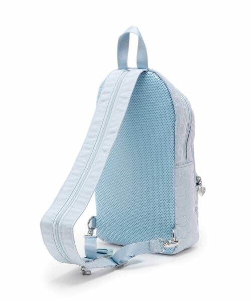 mezzo piano / メゾピアノ メッセンジャーバッグ・ウエストポーチ | ハートキルト2wayボディバッグ | 詳細1