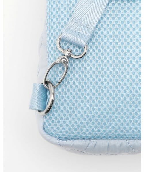 mezzo piano / メゾピアノ メッセンジャーバッグ・ウエストポーチ | ハートキルト2wayボディバッグ | 詳細5