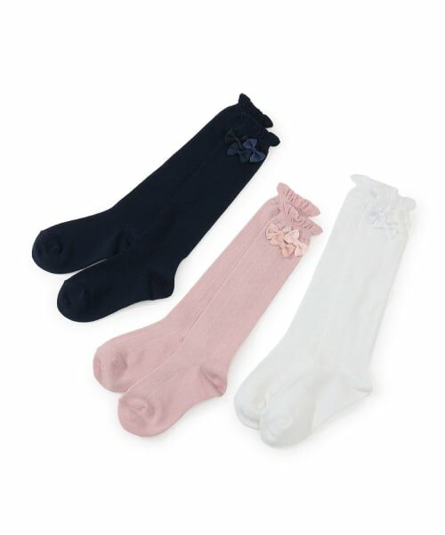 mezzo piano / メゾピアノ ソックス | リボンつき　ハイソックス | 詳細4