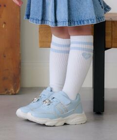 mezzo piano / メゾピアノ スニーカー | チャームつきベルクロスニーカー