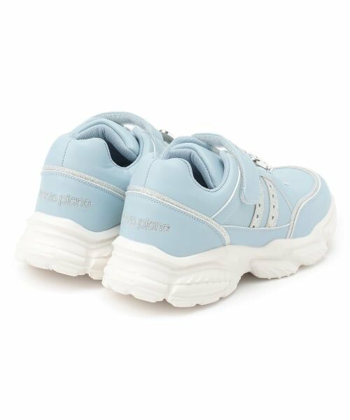 mezzo piano / メゾピアノ スニーカー | チャームつきベルクロスニーカー | 詳細1