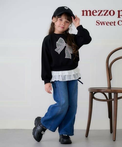 mezzo piano / メゾピアノ スニーカー | チャームつきベルクロスニーカー | 詳細12