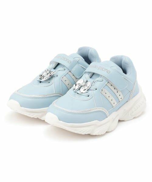 mezzo piano / メゾピアノ スニーカー | チャームつきベルクロスニーカー | 詳細7