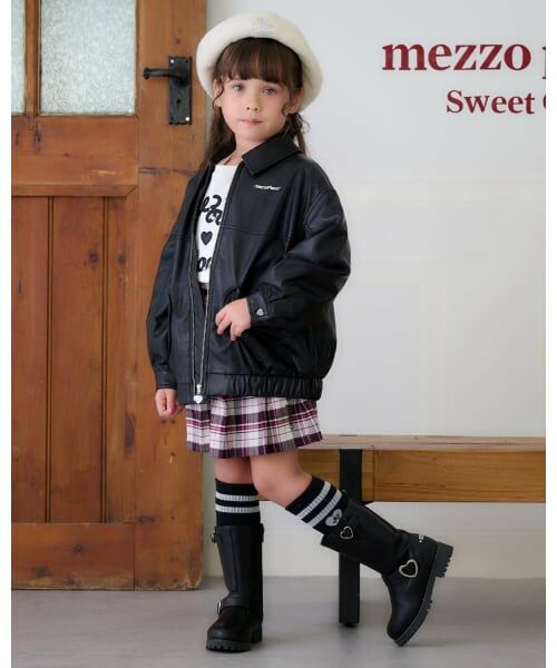 mezzo piano / メゾピアノ ブーツ（ショート丈） | ハートバックル　エンジニアブーツ | 詳細11