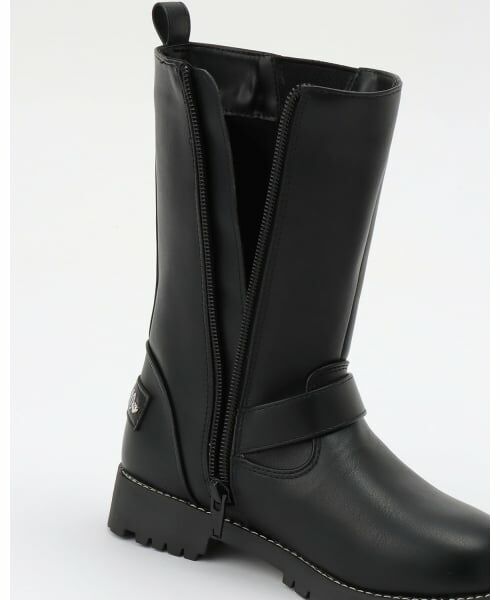 mezzo piano / メゾピアノ ブーツ（ショート丈） | ハートバックル　エンジニアブーツ | 詳細4