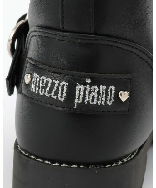 mezzo piano / メゾピアノ ブーツ（ショート丈） | ハートバックル　エンジニアブーツ | 詳細5