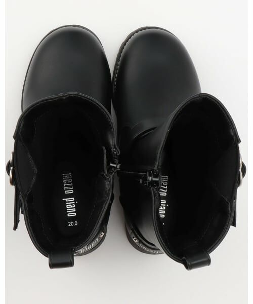 mezzo piano / メゾピアノ ブーツ（ショート丈） | ハートバックル　エンジニアブーツ | 詳細6