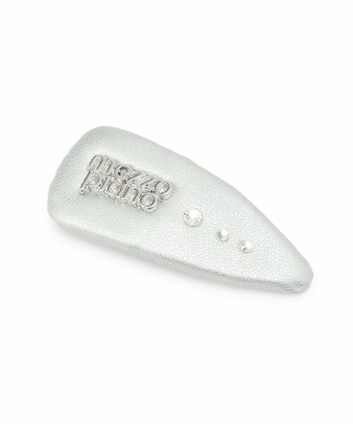 mezzo piano / メゾピアノ ヘアピン | メゾピアノロゴつき　ヘアクリップ（シルバー）
