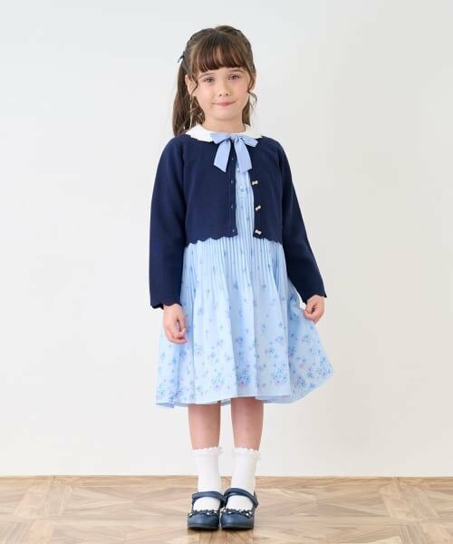 mezzo piano / メゾピアノ ソックス | フリル　ロゴ刺しゅうソックス | 詳細7