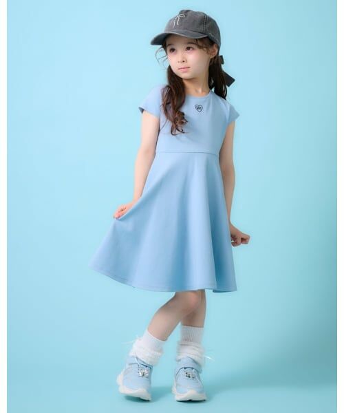 mezzo piano / メゾピアノ キャップ | ラインストーンリボン　デニムキャップ | 詳細12