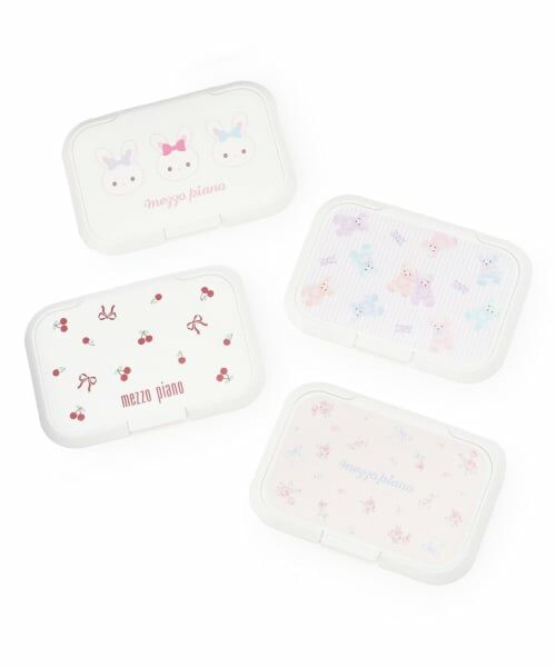 mezzo piano / メゾピアノ その他 | 【メゾピアノママ】メゾピアノオリジナル柄 ウェットシート蓋 ビタット | 詳細3