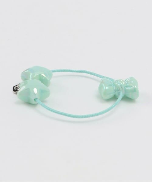 mezzo piano / メゾピアノ ヘアゴム・シュシュ | リボン＆星　ヘアポニー2個セット | 詳細1